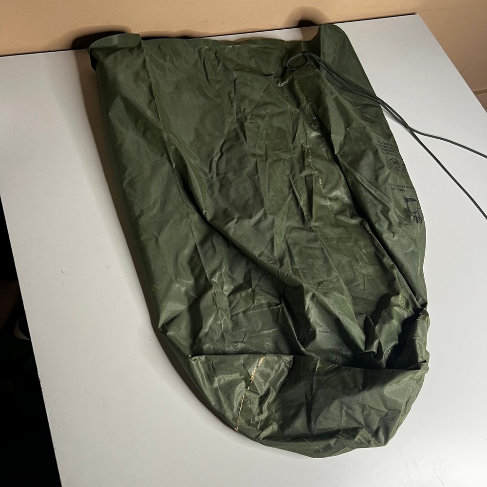 US Military‎ Waterproof Clothing Bag Olive Drab Wet Weather Laundry Bag 8465